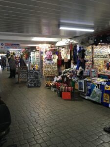 Shops in the Maidan Nezalezhnosti Metro Station