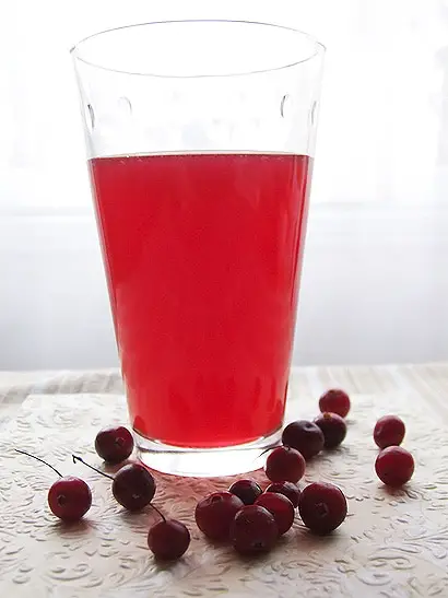 Kisel. It's a drink. It's a jelly. It's delicious with porridge. Image from russianseason.net