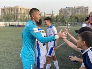 Goalkeeper Sultan Chomoev, Ilbirs FC